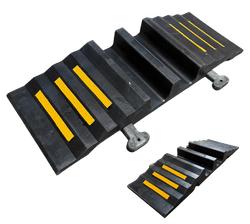 Slangenbrug kunststof - 850x300x85mm - 2 kanalen 85x90mm