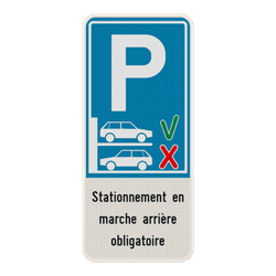 Panneau de stationnement