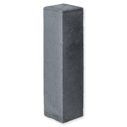 Betonpoer 15x15 en 60 cm hoog antraciet