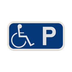 Panneaux de parking pour PMR