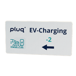 Verkeersbord - Pluq EV CHARGING - PLUQ (NL)