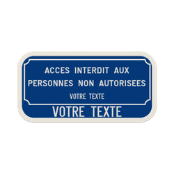 Panneaux pour chemin privé
