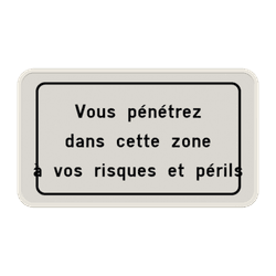 Panneaux propriété privée défense d’entrer