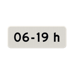 Verkeersteken OB201p