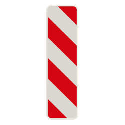 Panneau G2000 - Type Ib1 - Balise &agrave; distance (droite)