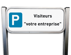 Panneau de stationnement &ndash; Visiteurs