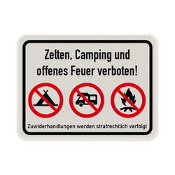 Verbotsschilder