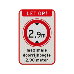 Verkeersteken BT25