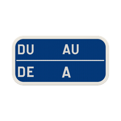 Panneau G2000 - G type VIId - Panneaux additionnels d'arr&ecirc;t et de stationnement