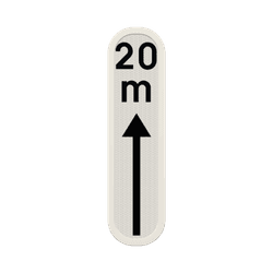 Panneau G2000 - G type Xc - R&eacute;glementation sur une courte distance