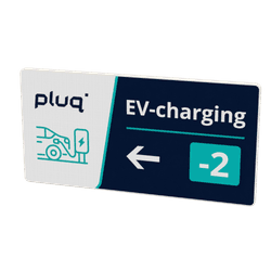 Verkeersbord - Pluq EV CHARGING - PLUQ (NL)
