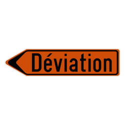 Panneau de signalisation F41
