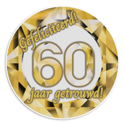 Verkeersbord - Diamanten Huwelijk