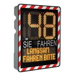 Geschwindigkeitsanzeigen