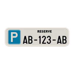 Panneaux de parking pour résidents