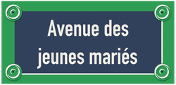 Plaques de rue