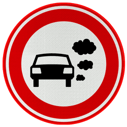 Verkeersbord RVV C22a - milieuzone