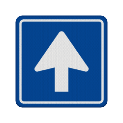 Verkeersbord RVV C03 - Eenrichtingsweg