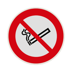 Panneau de signalisation - Interdiction de fumer