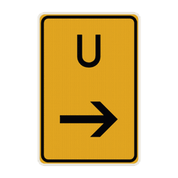 Umleitung Schilder