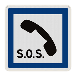 Panneau CE2a &ndash; Poste d&rsquo;appel d&rsquo;urgence