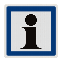 Panneau CE3a &ndash; Informations relatives aux services ou activit&eacute;s touristiques