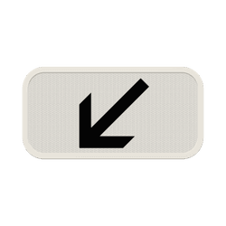 Panonceaux routiers – Type M