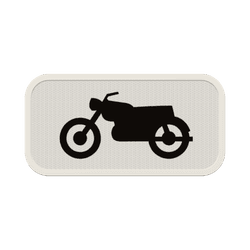 Panonceau M4c &ndash; Motocyclettes