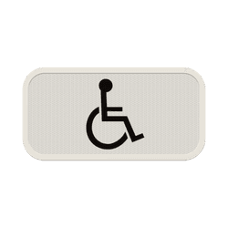 Panonceau M4n &ndash; Installations accessibles aux personnes handicap&eacute;es ou &agrave; mobilit&eacute; r&eacute;duite