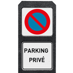 Panneaux pour parking réservé et privé