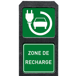 Panneaux de parking pour véhicules électriques
