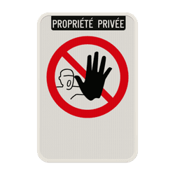 Propri&eacute;t&eacute; priv&eacute;e - Article 3.67 Acc&egrave;s interdit