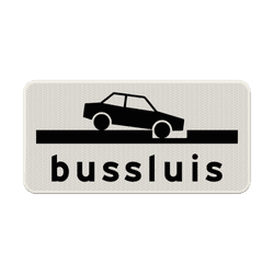 Verkeersbord RVV OB617 - Bussluis