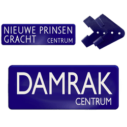 Straatnaamborden Amsterdam