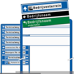 Bedrijfsborden