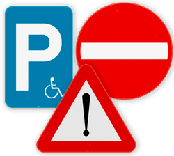 Officiële verkeersborden [conform SB250]
