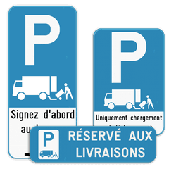 Panneaux de chargement et de déchargement