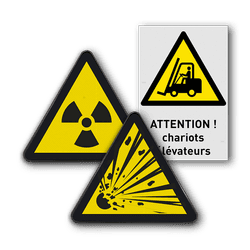 Pictogrammes d'avertissement