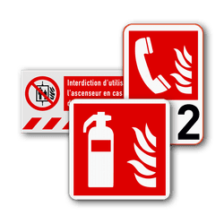Panneaux d'incendie