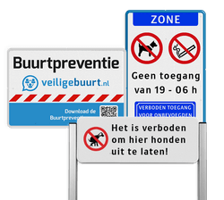 Verkeersborden overig 
