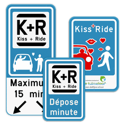 Panneaux Kiss&Ride