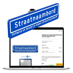 Ontwerp je eigen straatnaambord