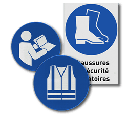 Pictogrammes d'obligation