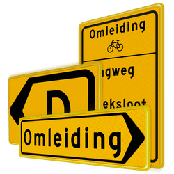 Omleidingsborden [bewerk zelf]
