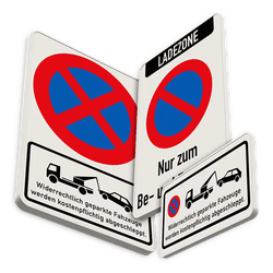Parkverbotsschilder