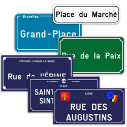 Plaque de rue