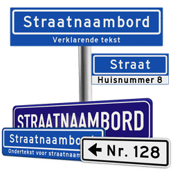 Straatnaamborden