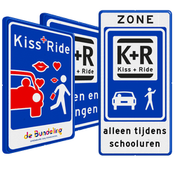 Kiss & Ride borden