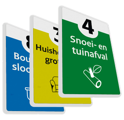 Milieustraat en afvalrecycling