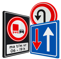 Geboden en verboden borden (F-serie)